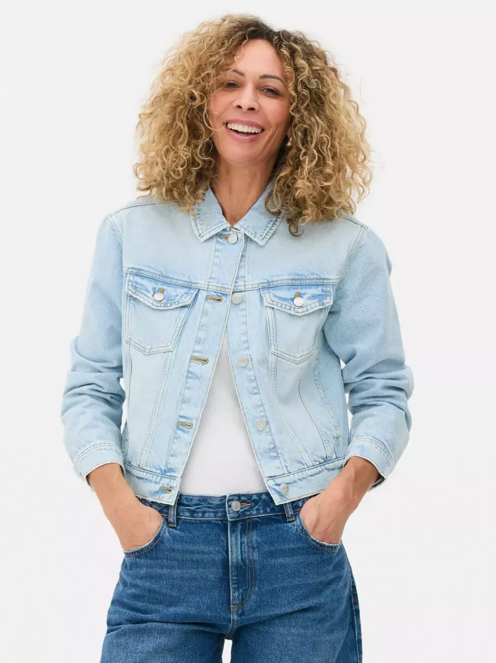 Primark Płaszcze I Kurtki<Kurtka jeansowa z efektem znoszenia