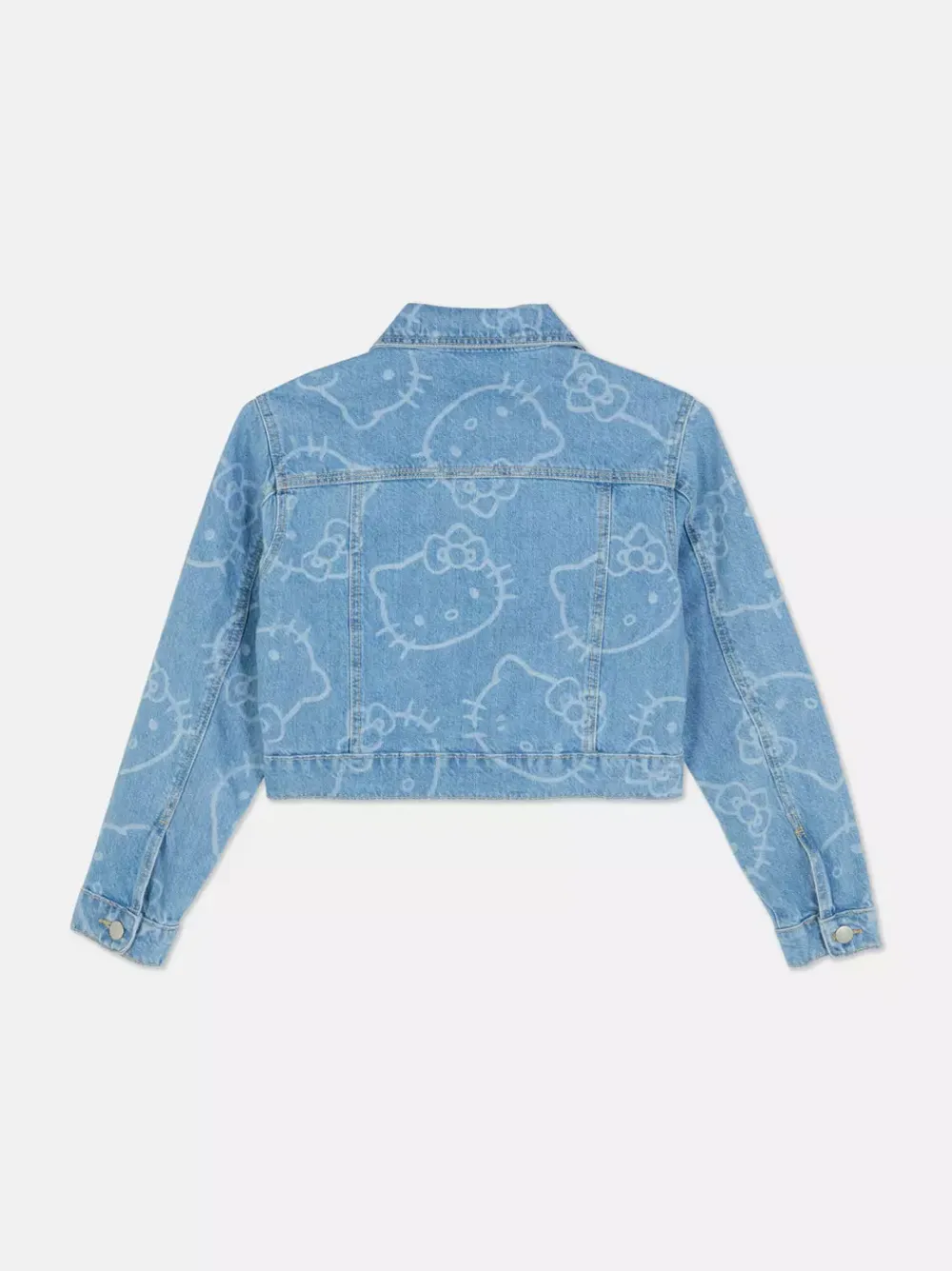 Dzieci Primark Płaszcze I Kurtki<Kurtka jeansowa z motywem Hello Kitty i przyjaciół