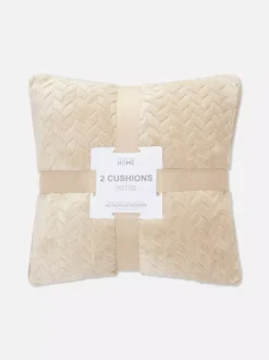 Primark Poduszki Dekoracyjne I Poszewki<Kwadratowe poduszki o splocie warkoczowym, 2 szt.