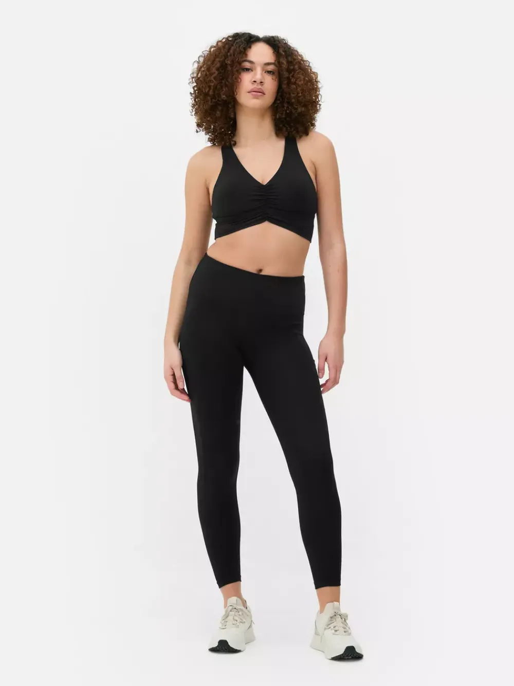 Primark Odzież Domowa I Na Siłownię|Spodnie I Legginsy<Legginsy treningowe z wysokim stanem