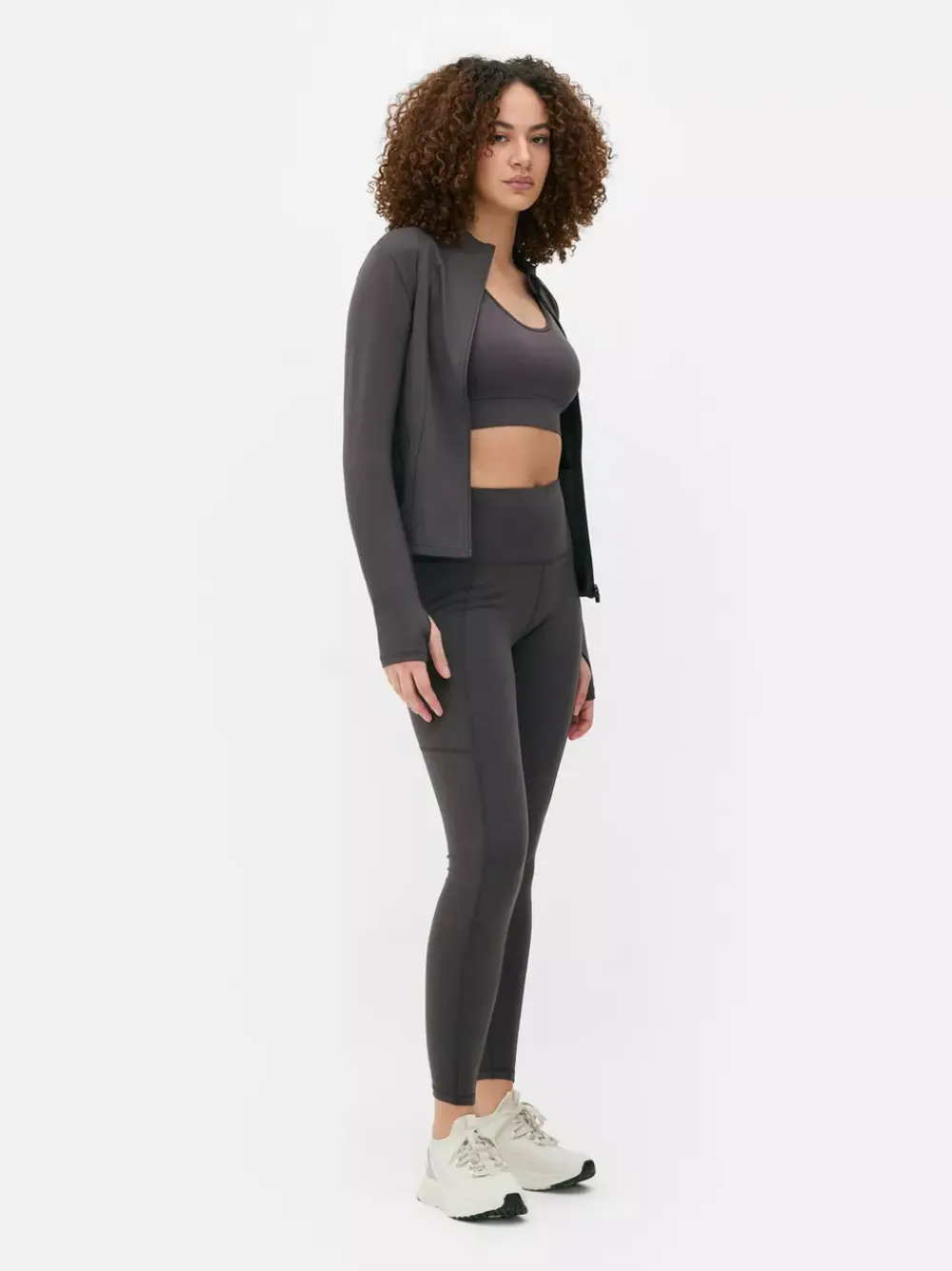 Primark Odzież Domowa I Na Siłownię|Spodnie I Legginsy<Legginsy treningowe z wysokim stanem