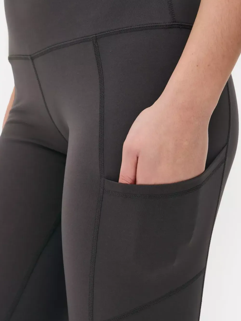 Primark Odzież Domowa I Na Siłownię|Spodnie I Legginsy<Legginsy treningowe z wysokim stanem
