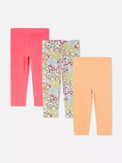 Primark Spodnie I Legginsy<Legginsy z nadrukiem, 3 pary
