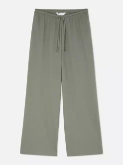 Primark Spodnie I Legginsy<Legginsy z szeroką nogawką i sznurkiem w talii