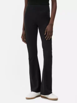 Primark Spodnie I Legginsy<Legginsy z wysokim stanem i szeroką nogawką