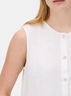 Primark Koszule I Bluzki<Lniana bluzka bez rękawów The Edit