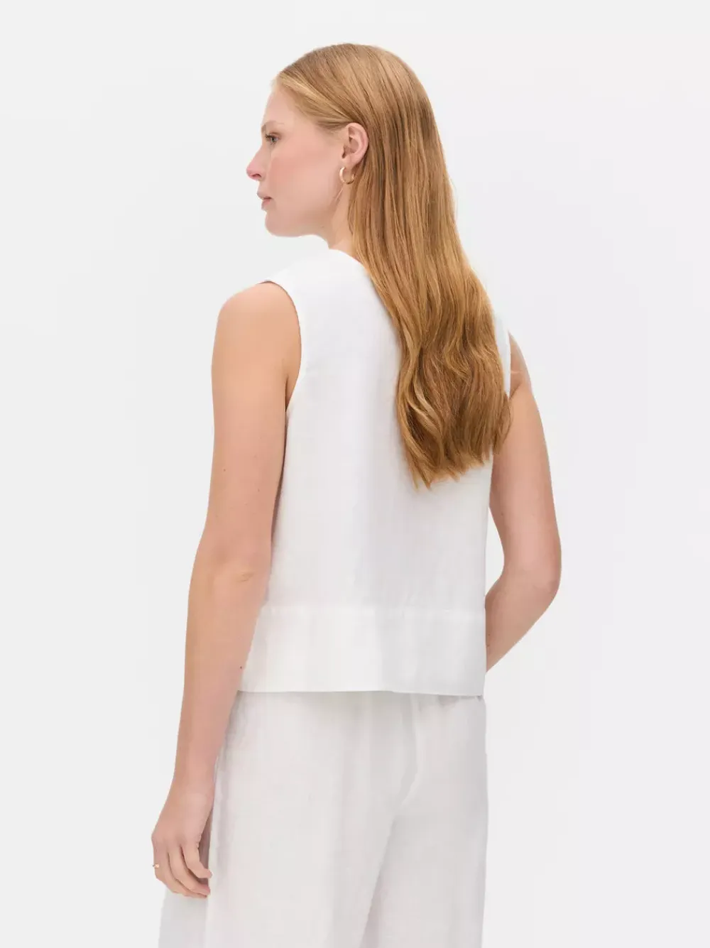 Primark Koszule I Bluzki<Lniana bluzka bez rękawów The Edit