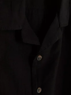 Primark Garnitury I Eleganckie Ubrania|Koszule<Lniany T-shirt z krótkim rękawem, część zestawu