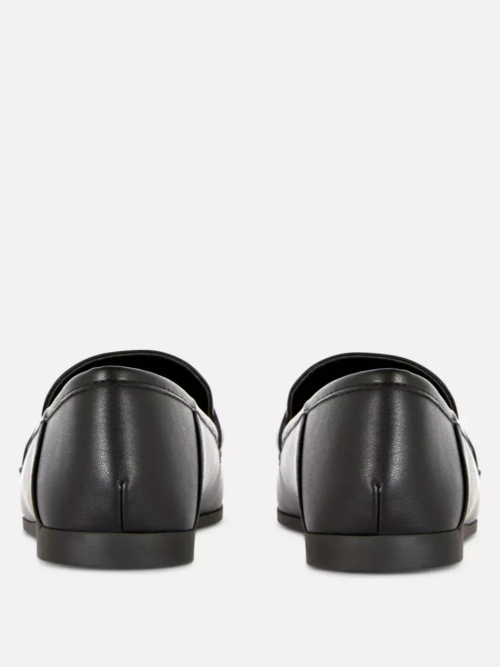 Primark Płaskie Buty<Loafersy ze sztucznej skóry z klamrą
