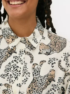 Primark Koszule I Bluzki<Luźna koszula z nadrukiem
