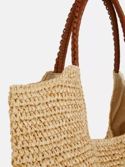 Primark Torby I Portmonetki<Luźna słomkowa torba shopper Paula Echevarría