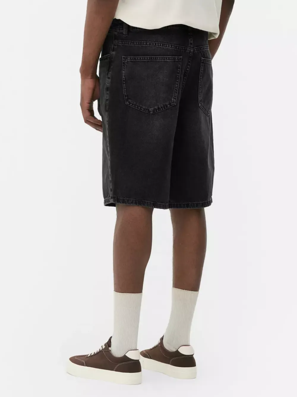 Primark Szorty<Luźne spodenki jeansowe