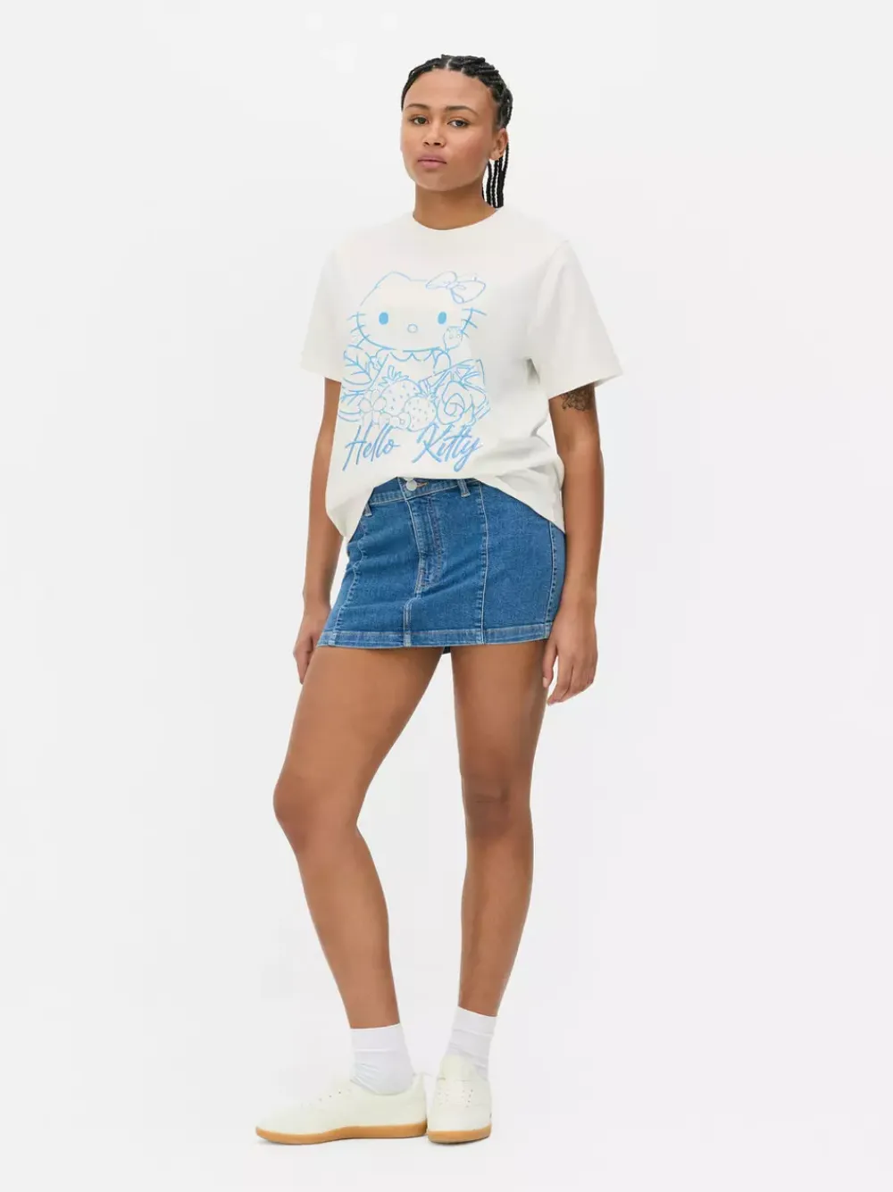 Primark Topy I T-Shirty<Luźny T-shirt z wizerunkiem Hello Kitty