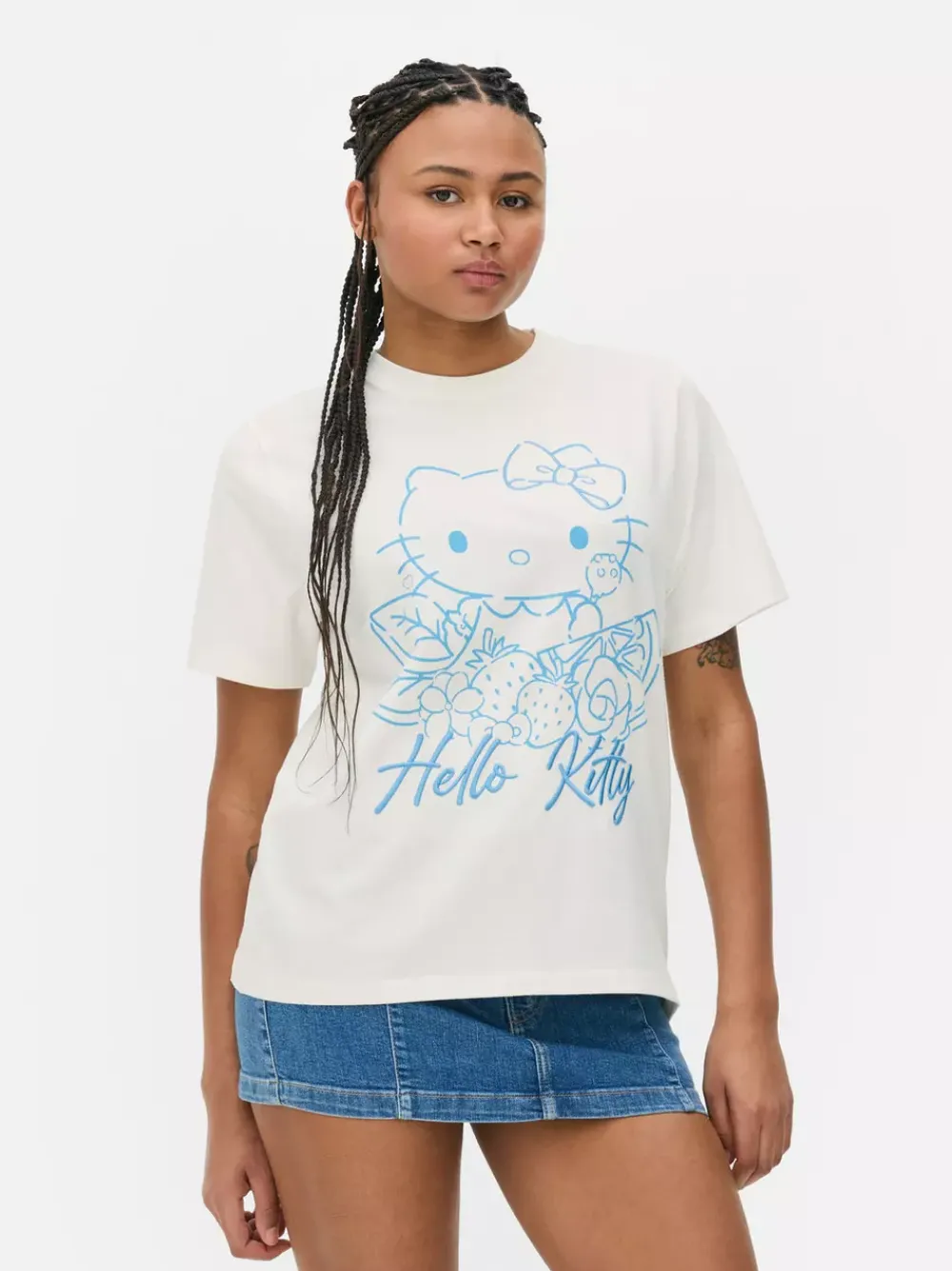 Primark Topy I T-Shirty<Luźny T-shirt z wizerunkiem Hello Kitty