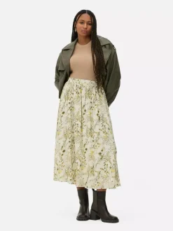 Primark Spódnice<Marszczona spódnica maxi w kwiaty