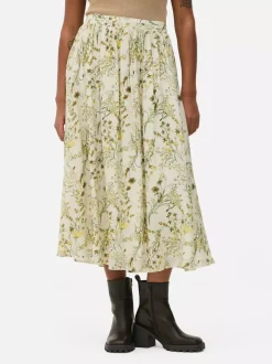 Primark Spódnice<Marszczona spódnica maxi w kwiaty