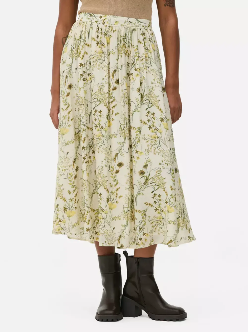 Primark Spódnice<Marszczona spódnica maxi w kwiaty