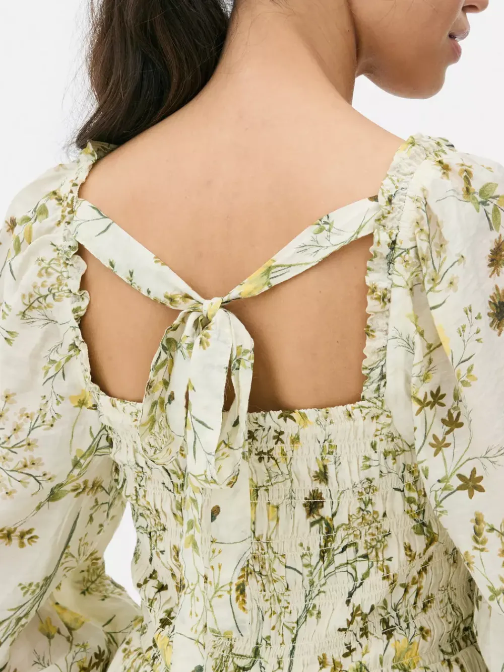 Primark Sukienki<Marszczona sukienka maxi w kwiaty