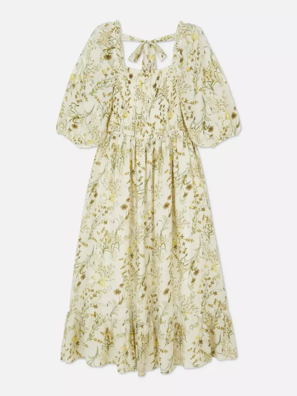 Primark Sukienki<Marszczona sukienka maxi w kwiaty