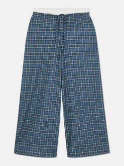 Dzieci Primark Spodnie I Legginsy<Marszczone spodnie w kratę