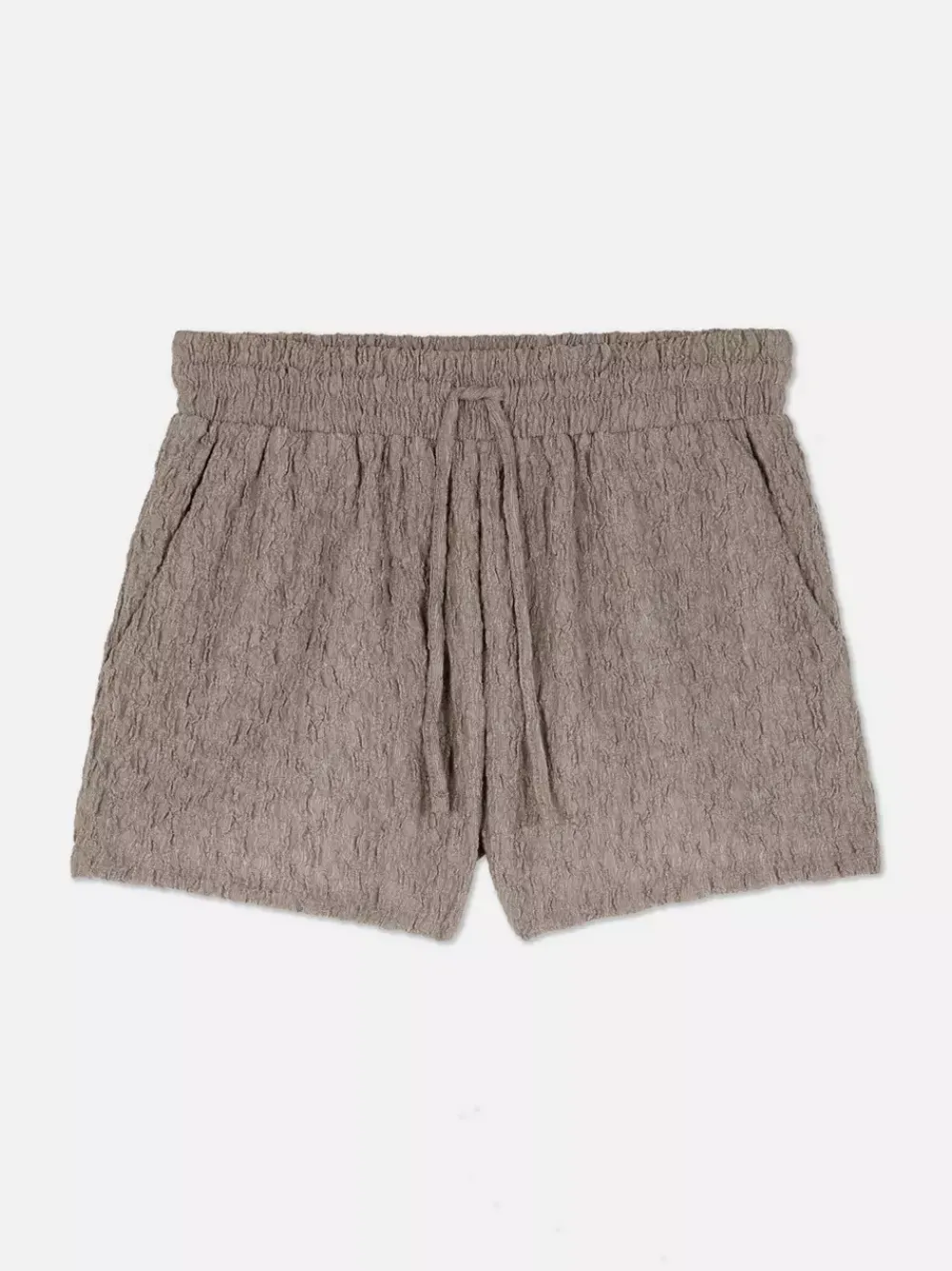 Primark Szorty<Marszczone szorty z wysokim stanem