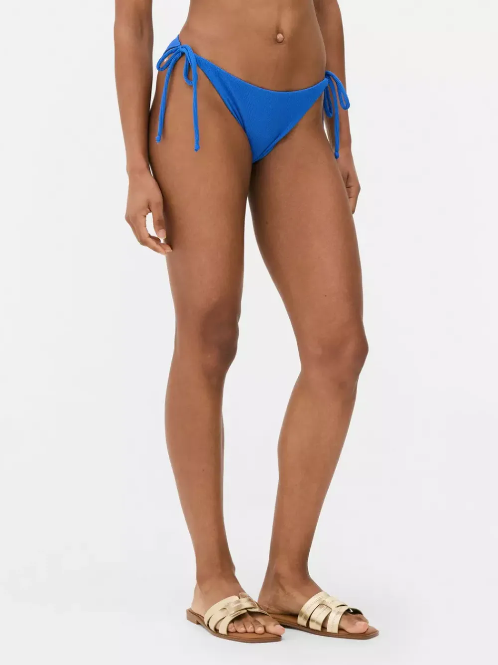 Primark Stroje Kąpielowe I Plażowe<Marszczony dół od bikini z wiązaniem z boku