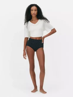 Damskie Primark Majtki Damskie<Menstruacyjne figi z wysokim stanem, 3 pary