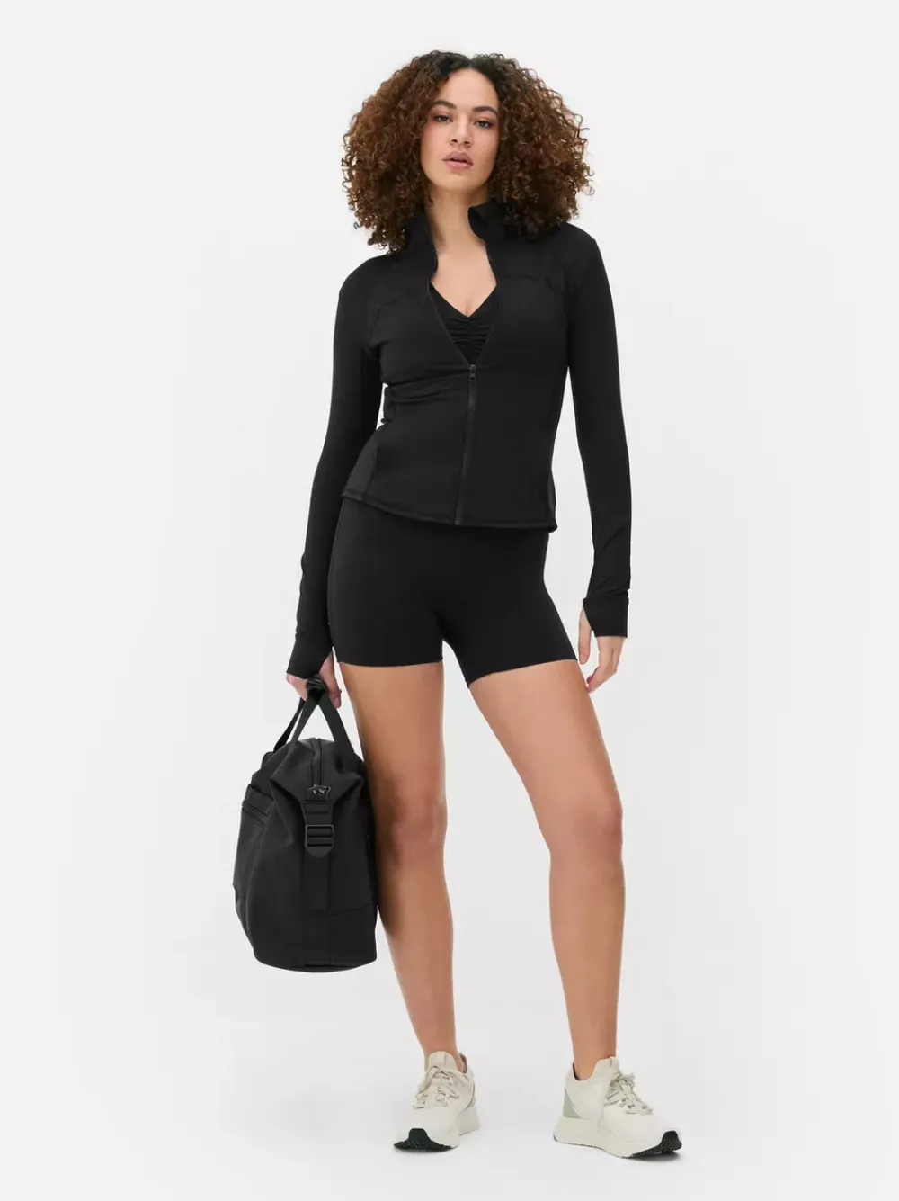 Primark Odzież Domowa I Na Siłownię|Topy I T-Shirty<Miękka sportowa kurtka
