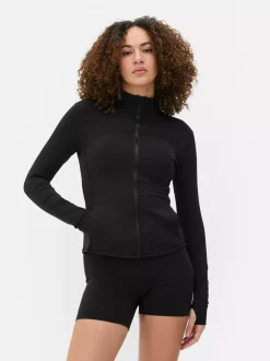 Primark Odzież Domowa I Na Siłownię|Topy I T-Shirty<Miękka sportowa kurtka