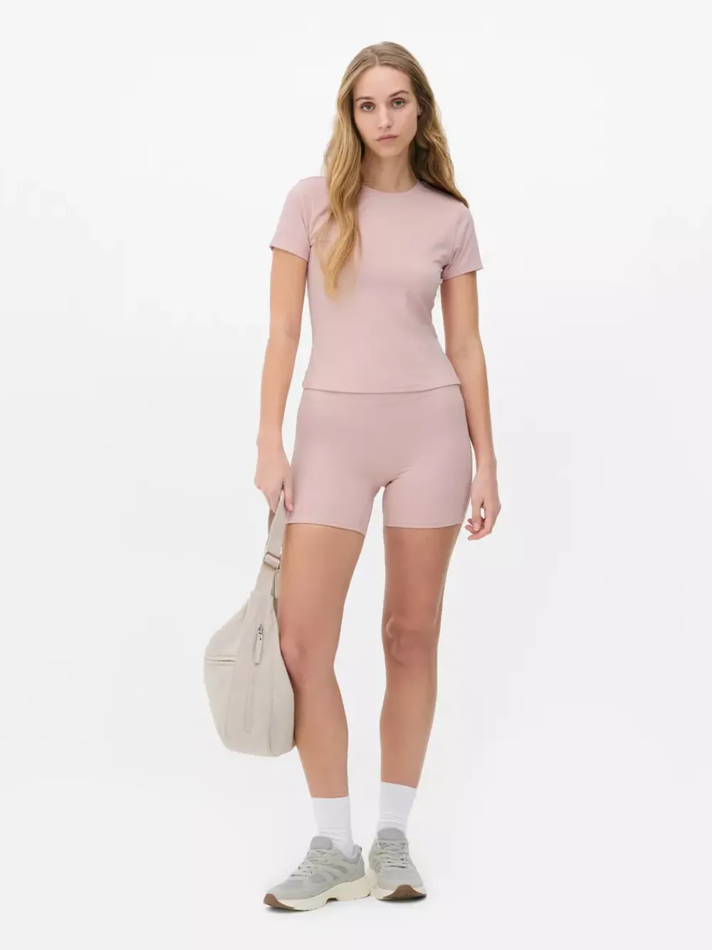 Primark Odzież Domowa I Na Siłownię|Topy I T-Shirty<Miękki T-shirt na siłownię