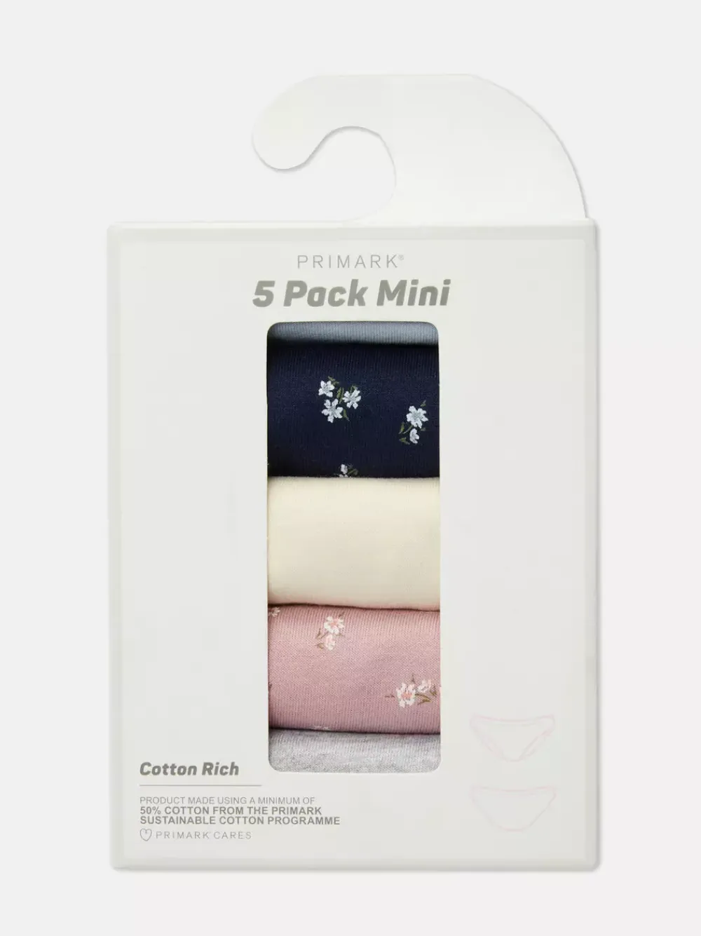 Damskie Primark Majtki Damskie<Minifigi na co dzień, 5 par