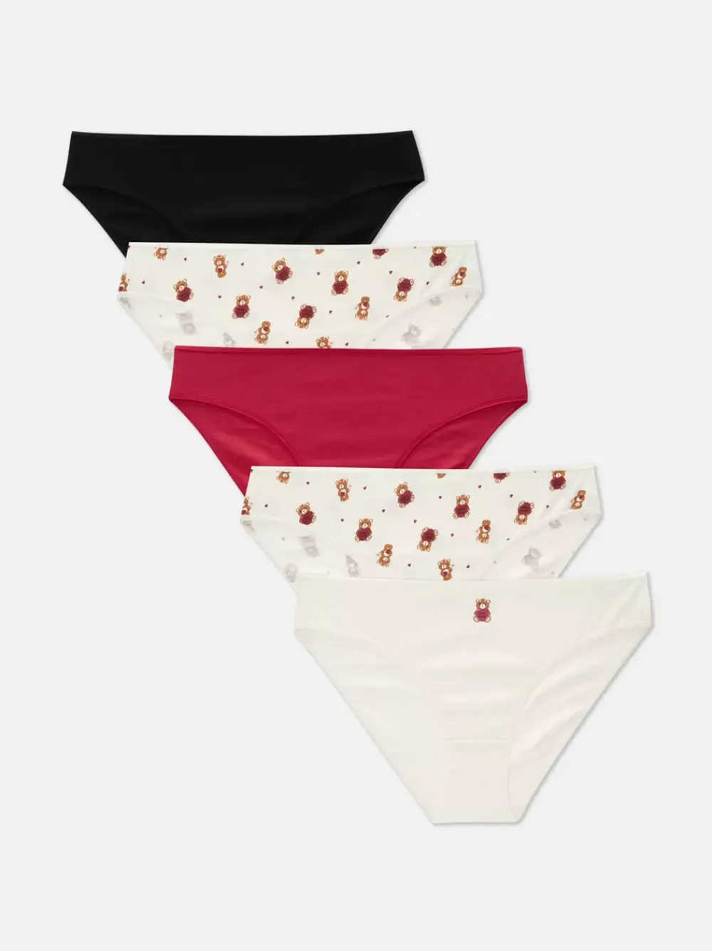 Damskie Primark Majtki Damskie<Minifigi, 5 par