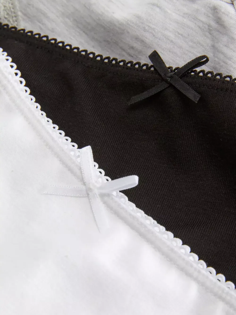 Damskie Primark Majtki Damskie<Minifigi z dużą zawartością bawełny, 3 pary