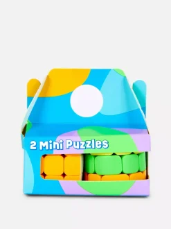 Dzieci Primark Gry<Minikostki-puzzle, 2 szt.