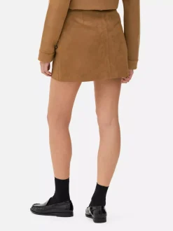 Primark Spódnice<Minispódniczka ze sztucznego zamszu