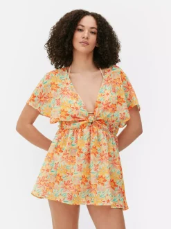 Primark Stroje Kąpielowe I Plażowe<Minisukienka plażowa typu kaftan