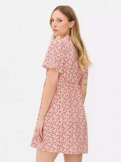 Primark Sukienki<Minisukienka popołudniowa z kołnierzykiem na guzik