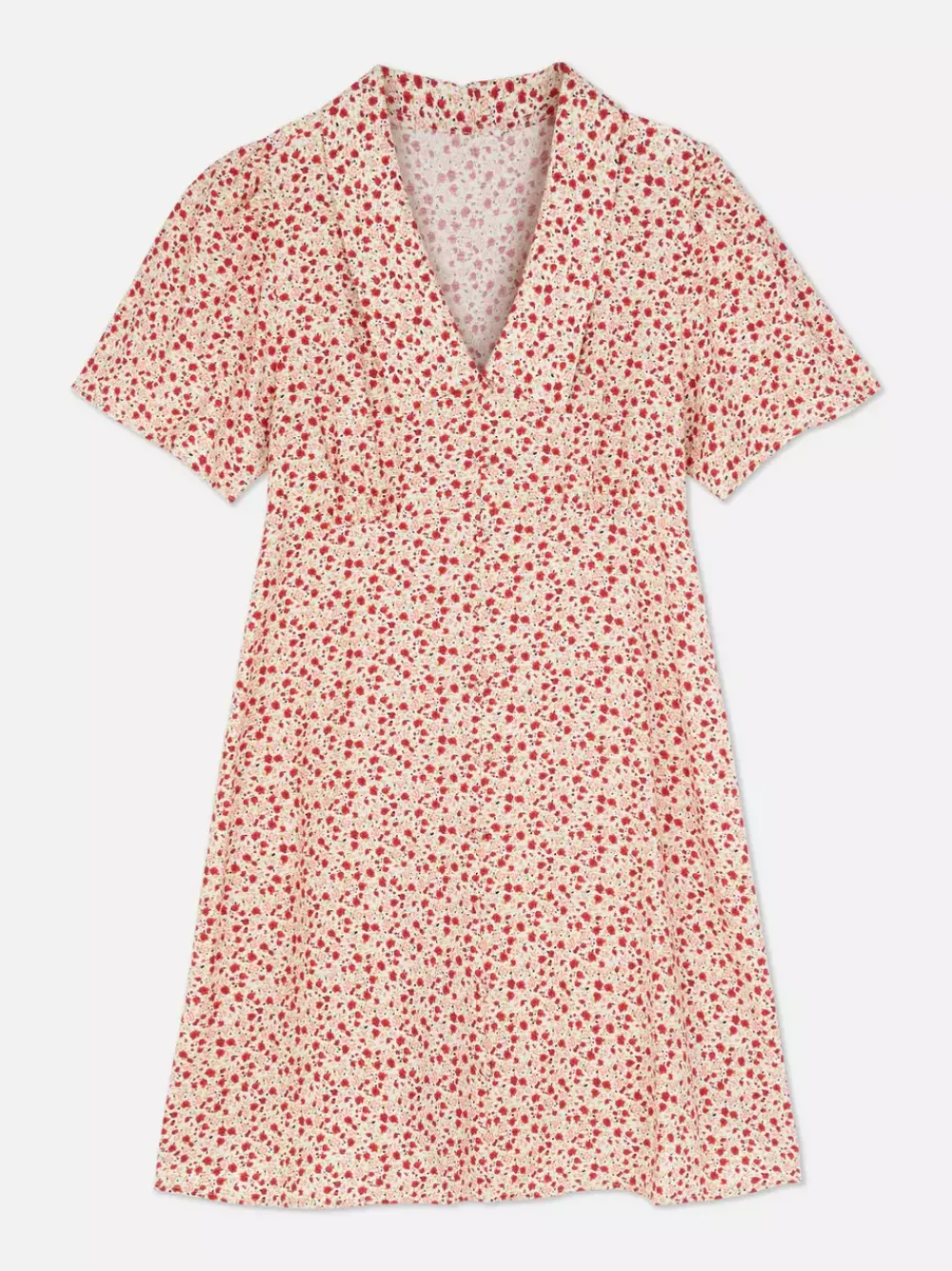 Primark Sukienki<Minisukienka popołudniowa z kołnierzykiem na guzik