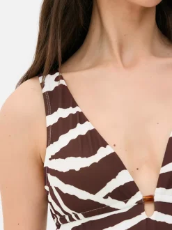 Primark Stroje Kąpielowe I Plażowe<Modelujący strój kąpielowy z dekoltem w serek