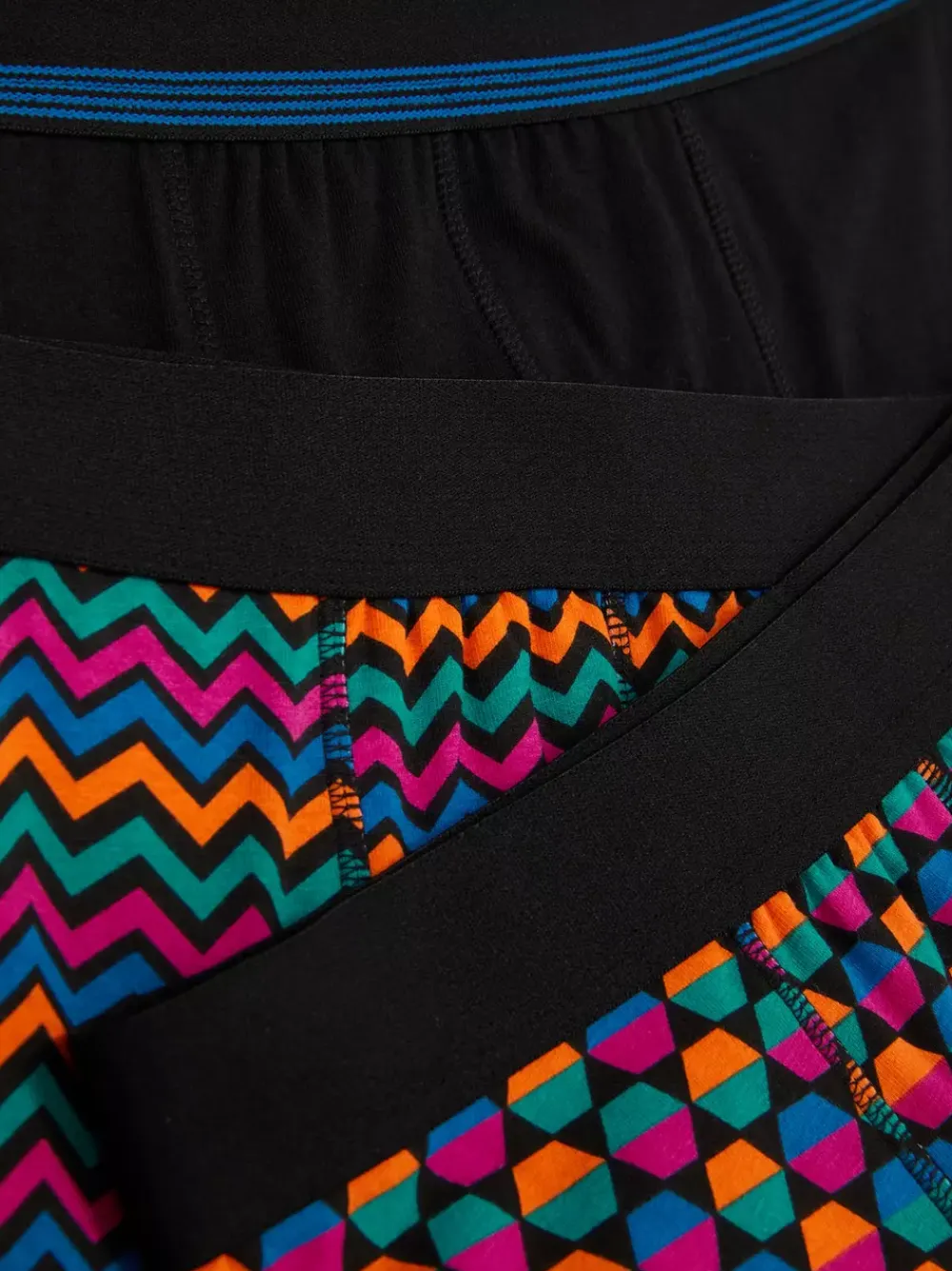 Primark Bielizna<Modne bokserki z geometrycznym wzorem, 3 pary