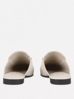 Primark Płaskie Buty<Mokasyny typu mule ze sprzączką
