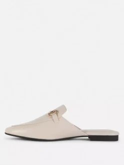 Primark Płaskie Buty<Mokasyny typu mule ze sprzączką