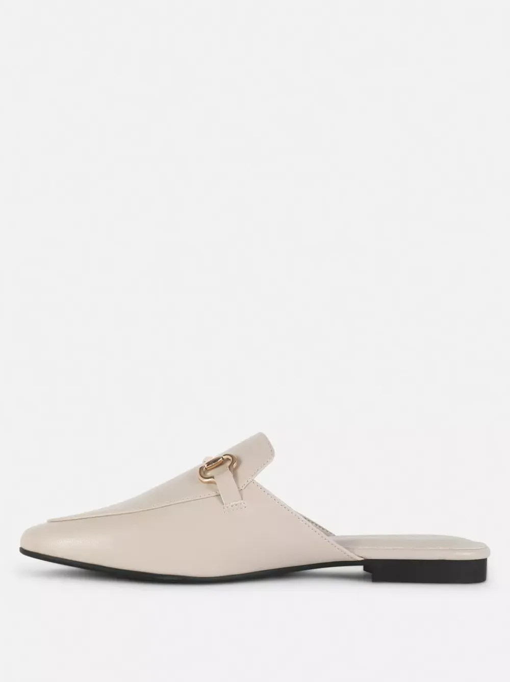 Primark Płaskie Buty<Mokasyny typu mule ze sprzączką