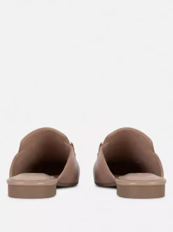 Primark Płaskie Buty<Mokasyny typu mule ze sprzączką