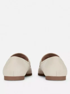 Primark Płaskie Buty<Mokasyny ze sztucznego zamszu z klamrą