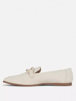 Primark Płaskie Buty<Mokasyny ze sztucznego zamszu z klamrą
