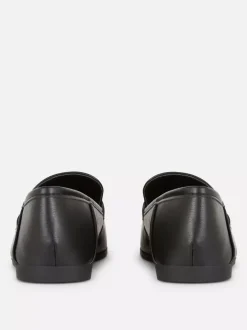 Primark Płaskie Buty<Mokasyny z wędzidłem ze sztucznej skóry