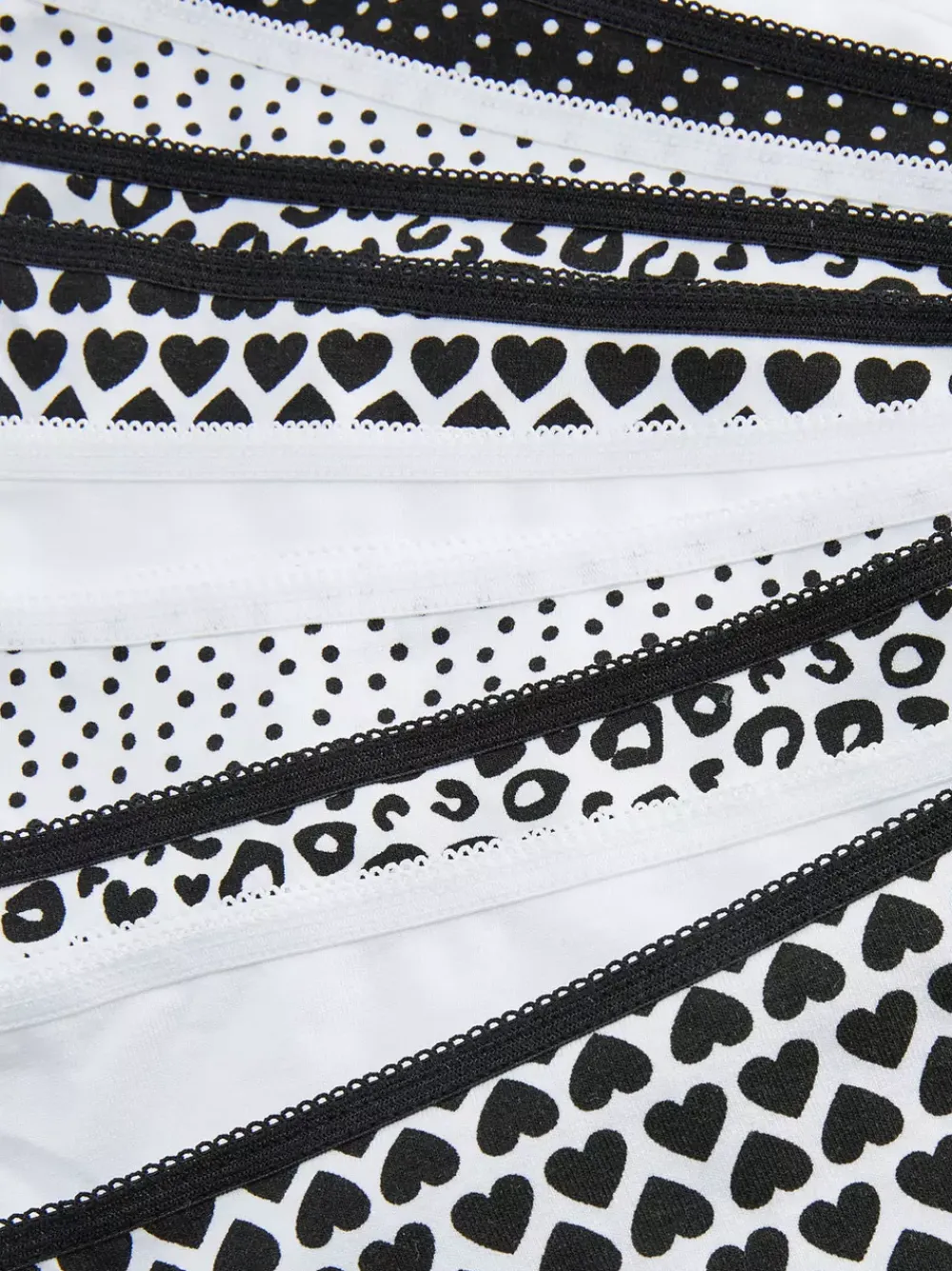Dzieci Primark Bielizna<Monochromatyczne krótkie figi, 10 par