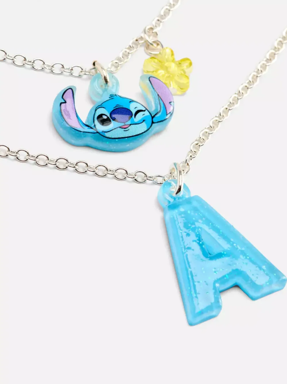 Dzieci Primark Biżuteria<Naszyjnik z inicjałem i podwójnym łańcuchem, Disney