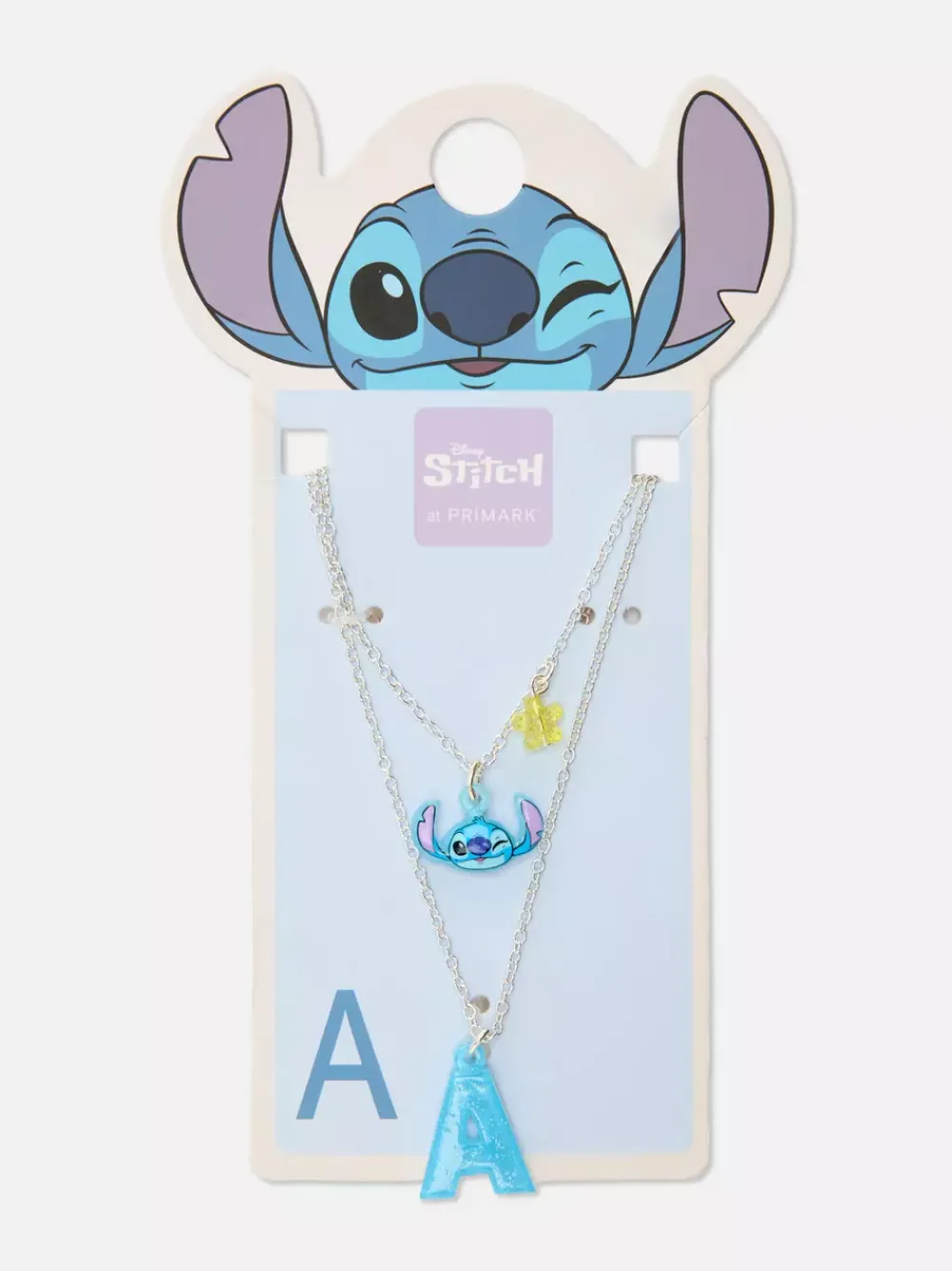 Dzieci Primark Biżuteria<Naszyjnik z inicjałem i podwójnym łańcuchem, Disney